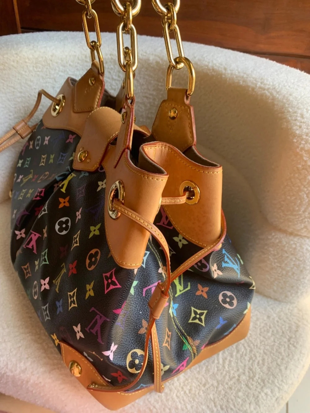 Louis Vuitton x Takashi Murakami Ursula Black multicolor